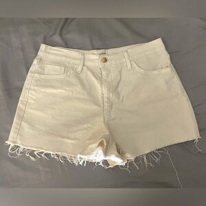 Universal Thread Cream White High Rise Shortie